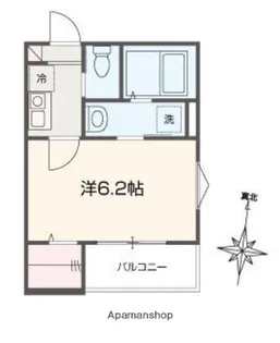 MELLAS淵野辺Ⅴ【1階】の間取り