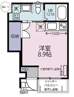 LEPOA TALO【1階】の間取り
