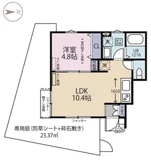 LEPOA TALO【1階】の間取り