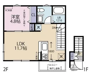 LEPOA TALO【2階】の間取り
