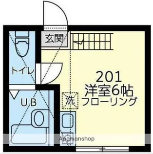 ユナイトステージモーリスの杜【2階】の間取り