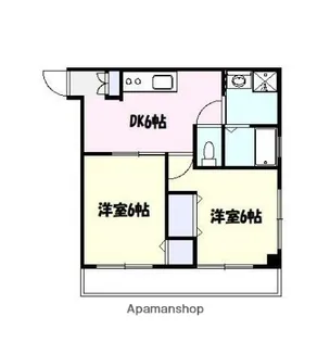 マイプレイス【3階】の間取り