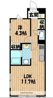 スターレジデンス【2階】の間取り
