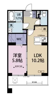 RIZ RAFFINE湘南【4階】の間取り