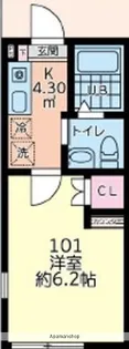 HM Base鶴ヶ峰【1階】の間取り