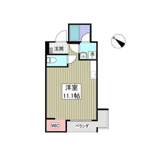 レジデンス湘南【2階】の間取り
