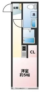 TRAZZO鶴見【3階】の間取り
