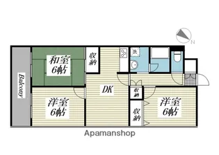 ダンデライアン鵠沼【1階】の間取り