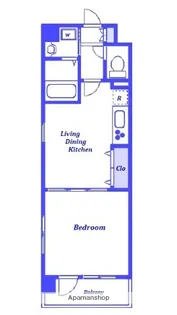 シャルム協和【8階】の間取り