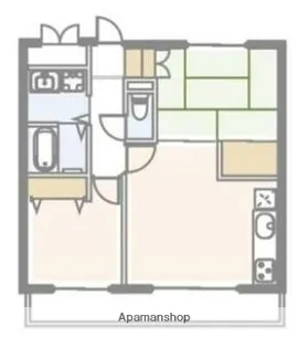 ブレストヒルズ篠原【3階】の間取り