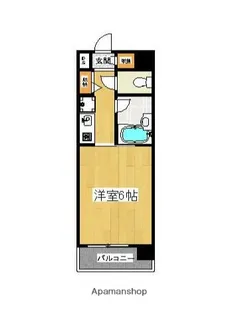 サポートハウス小田公園【4階】の間取り