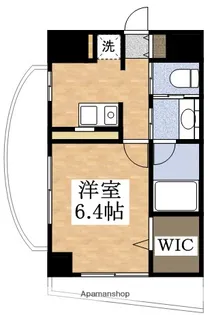 ラ・フォート宮前【5階】の間取り