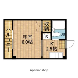 ラスタープレイスⅡ【4階】の間取り