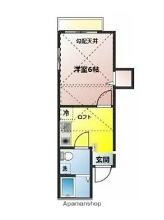 サザン・ラキシス【2階】の間取り