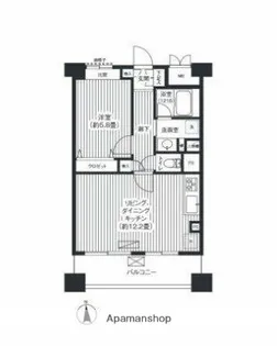 ピエス綱島【6階】の間取り