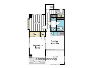 ユニテ大森【1階】の間取り