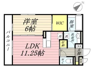 ルミエール K【3階】の間取り