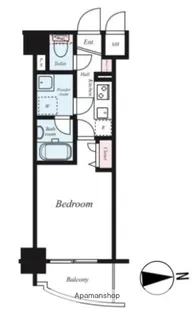 グリフィン武蔵新城・ステーションプラザ【3階】の間取り