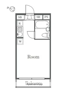 レジデンス五月女【4階】の間取り