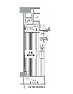 TI−KAWASAKI【4階】の間取り