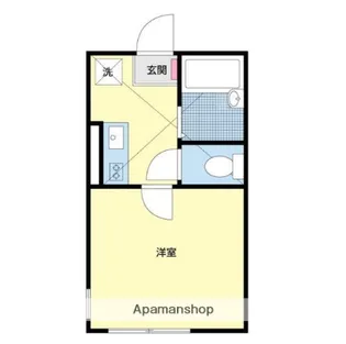 リーヴェルポート横浜WESTⅡ【2階】の間取り