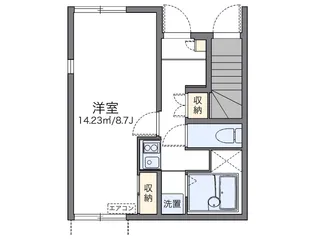 レオネクスト本郷台【1階】の間取り