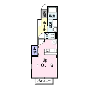 カーサ・コンフォルト【1階】の間取り