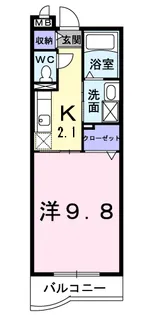 NASERU KOUHOKU【3階】の間取り