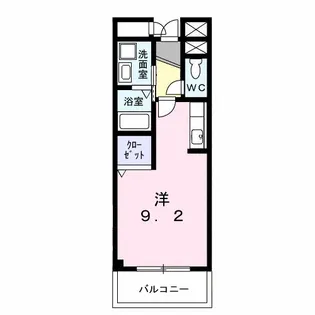 レジデンスS.U【3階】の間取り
