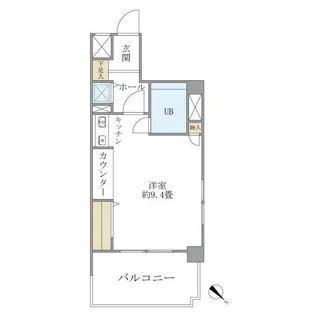東建シティハイツ鶴見中央【6階】の間取り
