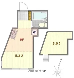 コンフォールS【1階】の間取り