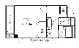 エストレア大倉山【1階】の間取り