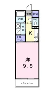 エトワール・KI【1階】の間取り