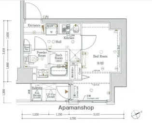 LOG桜木町【2階】の間取り