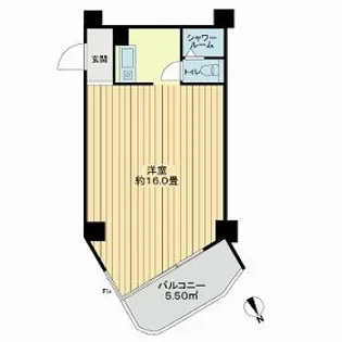 ライオンズマンション油壺【0506号室】の間取り