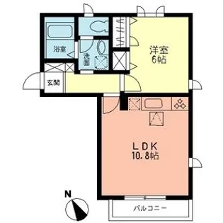 アルエットC【1階】の間取り