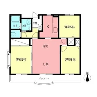 ボヌール・アイ【2階】の間取り