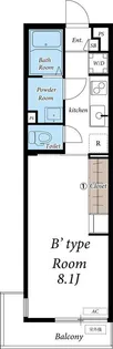 リブリ・小町【2階】の間取り