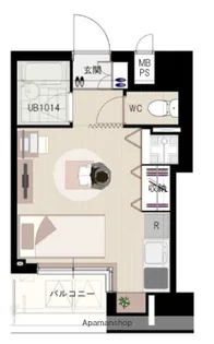 グランディール【3階】の間取り