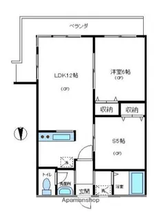 ベル・ドミール【3階】の間取り