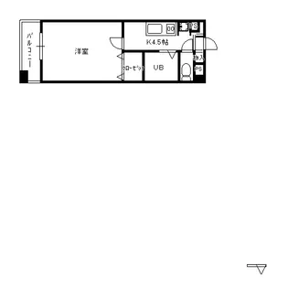 プロスペール溝の口【3階】の間取り