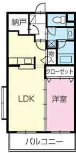 プリマベーラI【203号室】の間取り