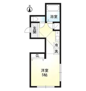 アルテ浦賀【1階】の間取り