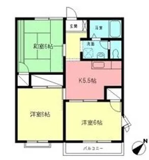 エイム Ⅰ【2階】の間取り