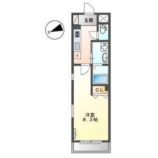 COTY【1階】の間取り
