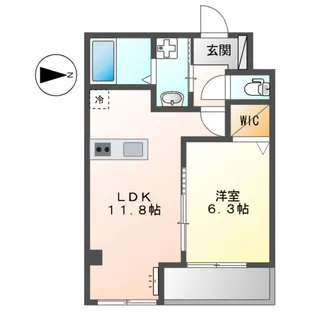 リヴァージュ登戸【3階】の間取り