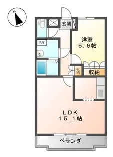 フレンドシップSHONAN【2階】の間取り