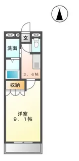 グランツ 日吉【3階】の間取り