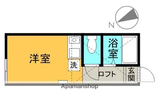 ユナイト南加瀬エカテリーナ【1階】の間取り