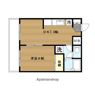 第3野本ビル【2階】の間取り